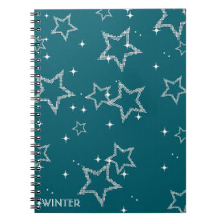 Caderno Espiral Notebook espiral de inverno