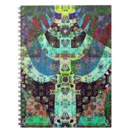 Caderno Espiral Notebook espiral de mídia mista