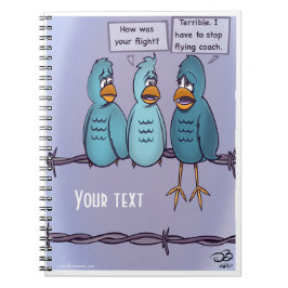 Caderno Espiral Notebook espiral de treinador voador