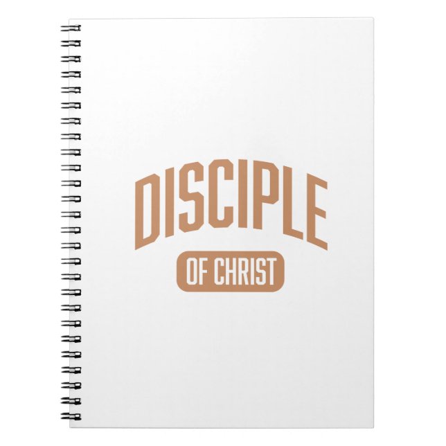 Caderno Espiral Notebook espiral Disciple Terracotta (Frente)