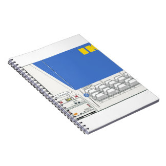 Caderno Espiral Notebook espiral divertido em banda desenhada