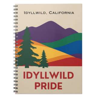 Caderno Espiral Notebook espiral do orgulho Idyllwilal