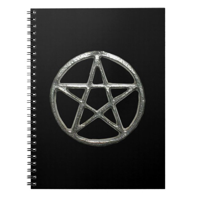 Caderno Espiral Notebook espiral do Pentacle (Frente)