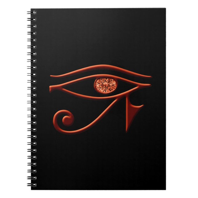 Caderno Espiral Notebook espiral Fiery Ra Eye (Frente)