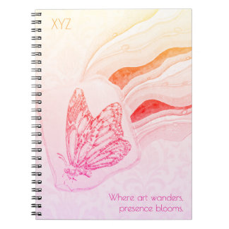 Caderno Espiral Notebook Espiral Flutterby Butterfly