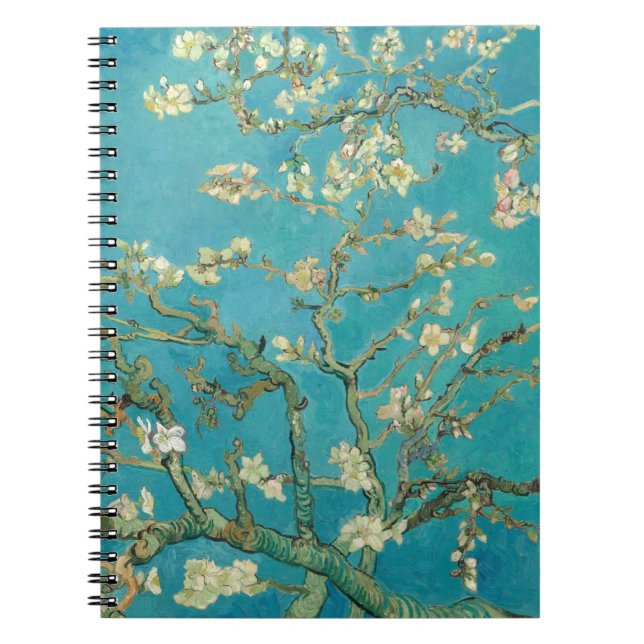 Caderno Espiral Notebook espiral fotográfico de Vincent van Gogh (Frente)