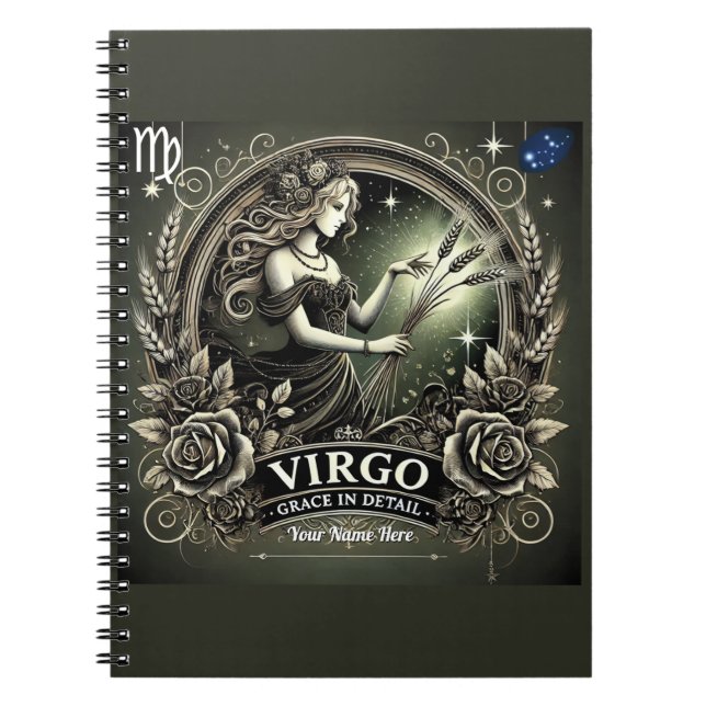 Caderno Espiral Notebook espiral "Grace in Detail" (Frente)