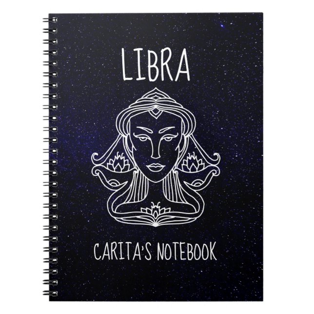 Caderno Espiral Notebook Espiral Libra (Frente)