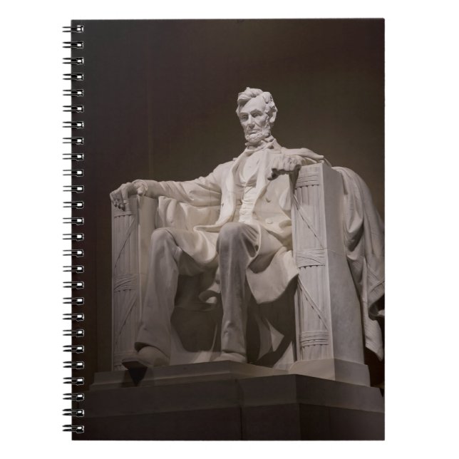 Caderno Espiral Notebook Espiral Lincoln Memorial (Frente)