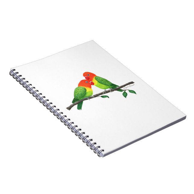 Caderno Espiral Notebook espiral Lovebird (Lado Direito)