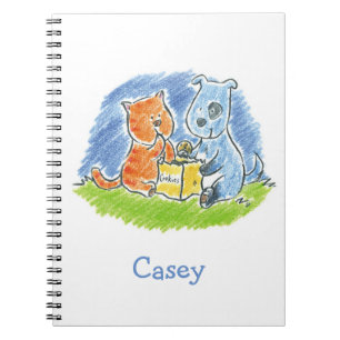Caderno Espiral Notebook espiral para amigos do Furry
