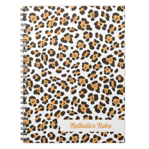 Caderno Espiral Notebook Espiral para Leopardo Bonito