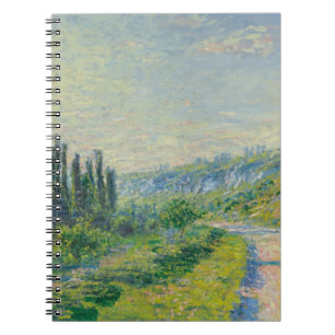 Caderno Espiral Notebook Espiral para Paisagem do Monet Countrysid