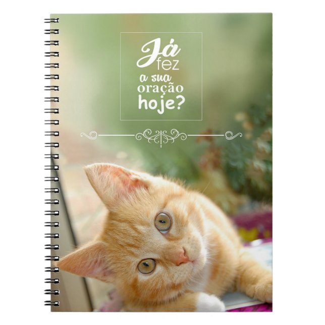 Caderno Espiral Notebook Espiral Personalizado (Frente)