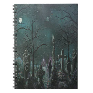 Caderno Espiral Notebook Espiral Phantom Graveyard