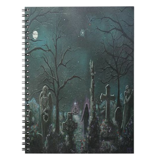 Caderno Espiral Notebook Espiral Phantom Graveyard (Frente)