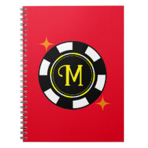 Notebook espiral - Poker Personalizado (adicionar 