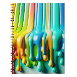 Caderno Espiral Notebook espiral - Presente para estudantes e escr