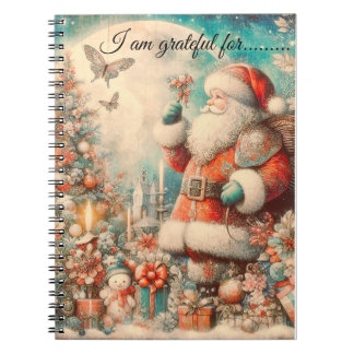 Caderno Espiral Notebook espiral que agradeço por... imagem mágica