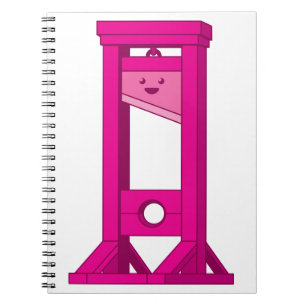 Caderno Espiral Notebook Espiral, Rosa-Rosa, Grito-Kawaii