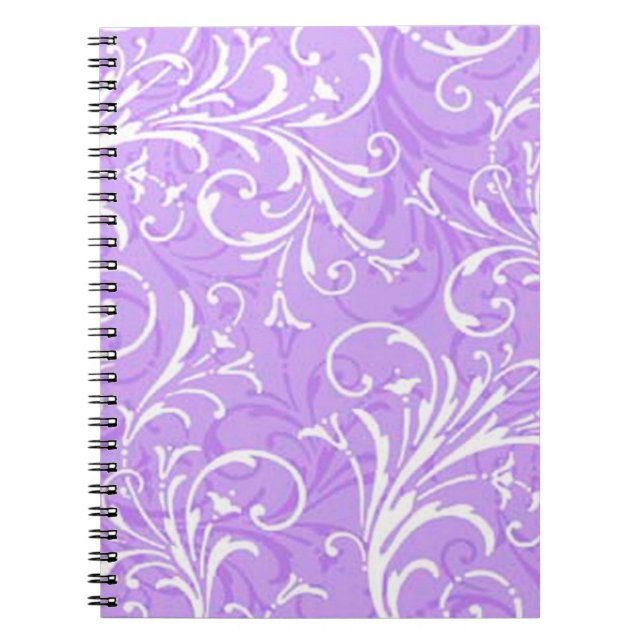Caderno Espiral Notebook espiral roxo (Frente)
