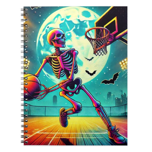 Caderno Espiral Notebook Espiral Slam Dunk Specter (Frente)