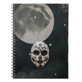 Caderno Espiral Notebook espiral Spooky para o Dia das Bruxas