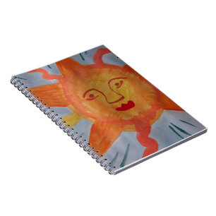 Caderno Espiral Notebook espiral Sun