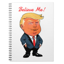 Notebook espiral TRUMP PERSONALIZÁVEL
