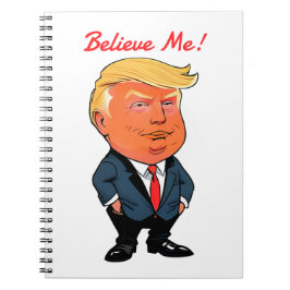 Caderno Espiral Notebook espiral TRUMP PERSONALIZÁVEL