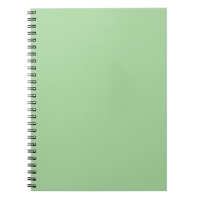 Caderno Espiral Notebook espiral verde da casa (Frente)
