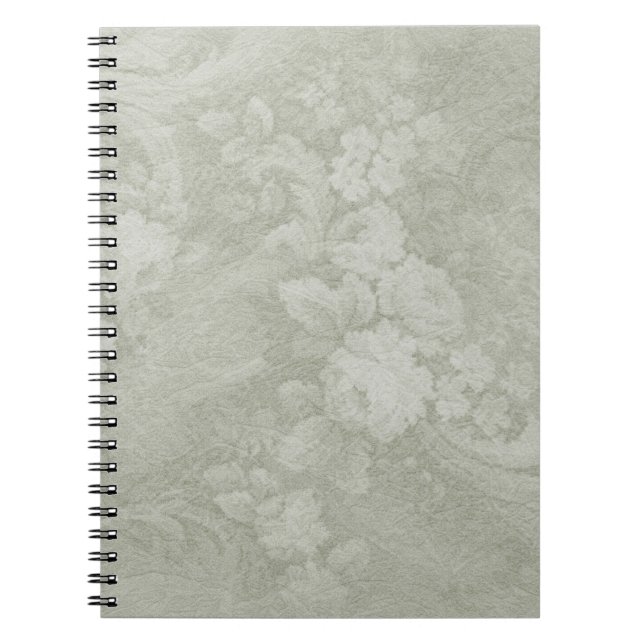 Caderno Espiral Notebook espiral verde decorativo (Frente)