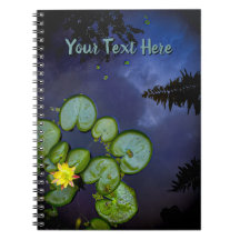 Notebook espiral "Water Lily"