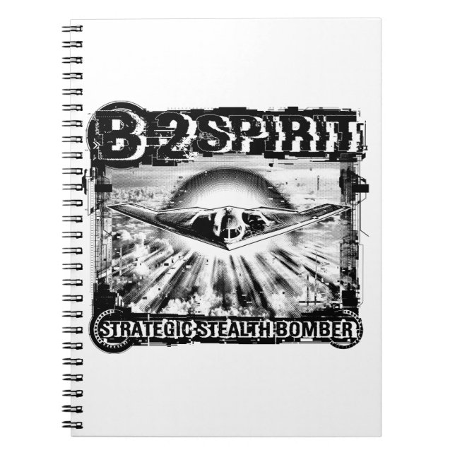 Caderno Espiral Notebook espiritual B-2 Foto espiral (Frente)