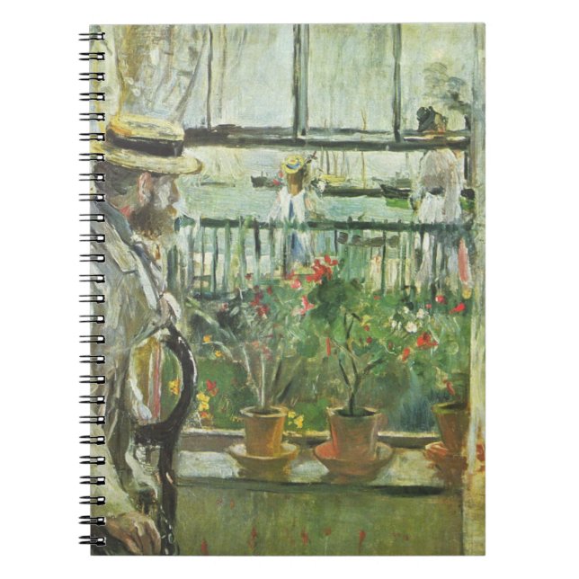 Caderno Espiral Notebook "Eugene Manet" de Monisot (Frente)