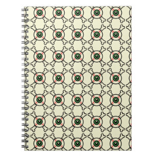Caderno Espiral Notebook Eyeball e Crossbones (repetição)