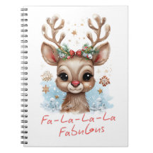 Notebook Fa-La-La-La Fabuloso de Férias