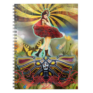 Caderno Espiral Notebook Fairy Carnival