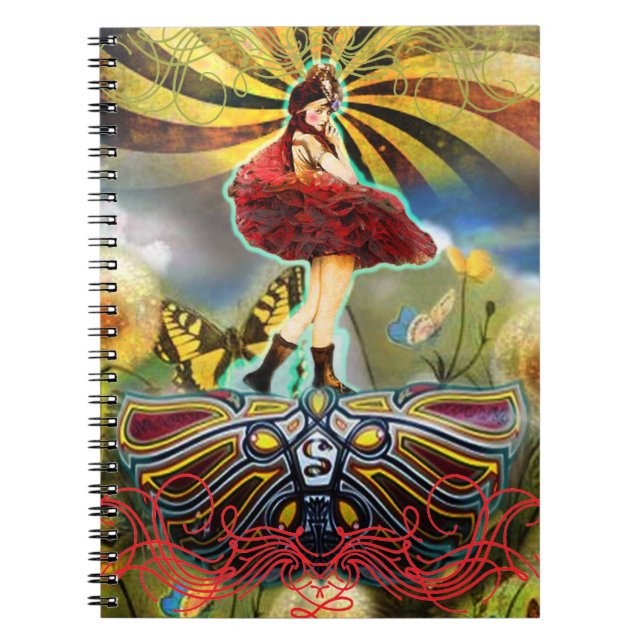 Caderno Espiral Notebook Fairy Carnival (Frente)