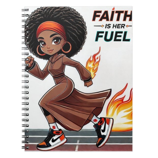 Caderno Espiral Notebook Faith (Frente)