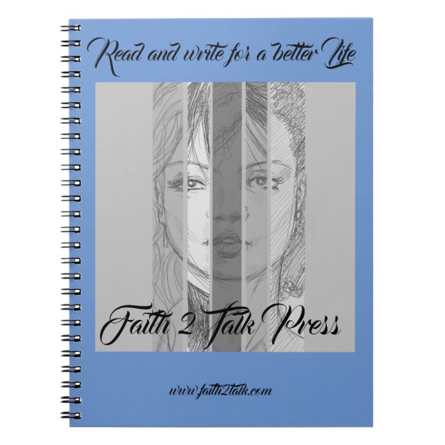Caderno Espiral Notebook Faith 2 Talk Press (Frente)