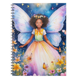 Caderno Espiral Notebook Fantasy Fairy 6,5 x 8,75 Polegadas