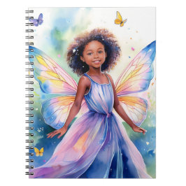 Caderno Espiral Notebook Fantasy Fairy 6,5 x 8,75 Polegadas