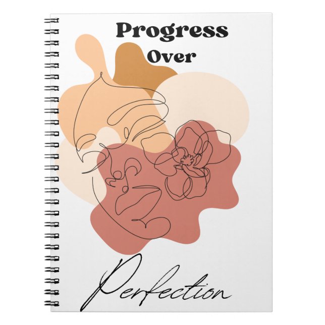 Caderno Espiral Notebook feminino em viagem (Frente)