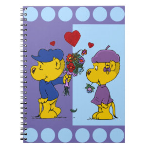 Caderno Espiral Notebook Ferald e Sahsha Ferret