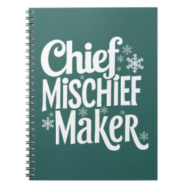 Caderno Espiral Notebook Festivo Engraçado