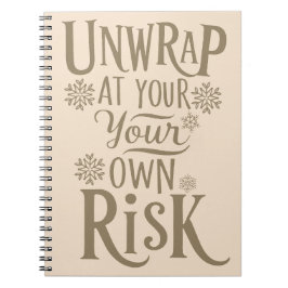 Caderno Espiral Notebook Festivo Engraçado