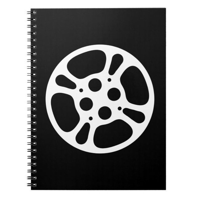 Caderno Espiral Notebook Film Reel / Movie Reel (Frente)