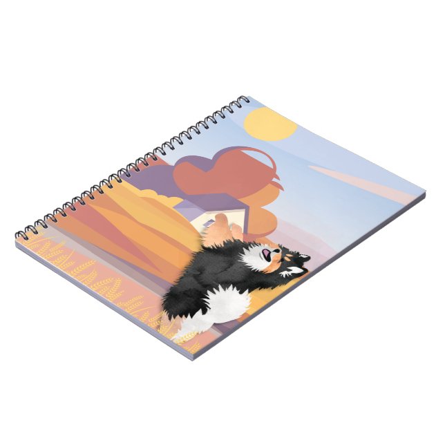 Caderno Espiral Notebook FINLANDÊS LAPPHUND (Left Side)