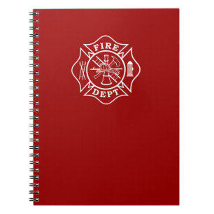 Caderno Espiral Notebook Firefighter
